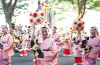 日本地震灾区举行六魂祭活动