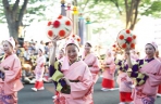 日本地震灾区举行六魂祭活动