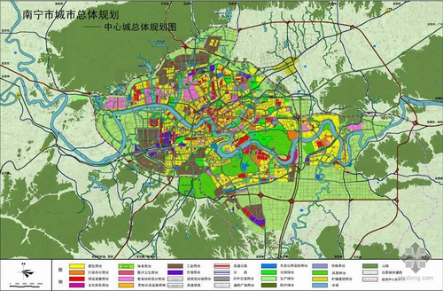 《总体规划》是南宁市城市发展