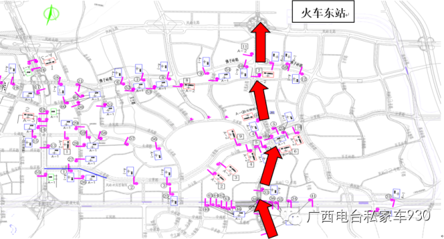 南宁火车东站最全线路图发布_电台新闻眼 bbrtv北部湾在线