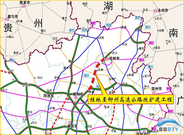 也是《广西高速公路网规划(2018-2030年)》"纵6"线的重要路段,是广西