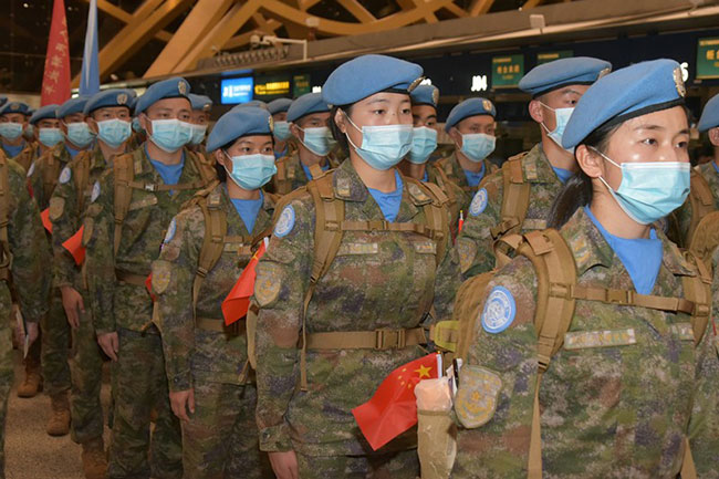 中國駐黎巴嫩維和部隊獲得聯合國頒授勳章Chinese Peacekeepers In Lebanon Awarded UN Medals ...