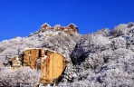 泰山雪后风景如画