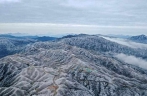 Snow scenery in Rongshui， Guangxi