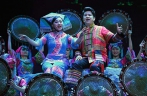 Folk songs of Zhuang ethnic group sung during performance in Nanning