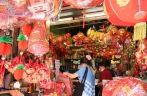 Festive atmosphere of Chinese New Year prevails in Bangkok Chinatown