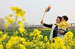 People across China enjoy spring view during Qingming Festival