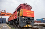 New international freight train from Chongqing to South Asia goes on test run