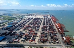 Land-sea trade corridor connects S China with world