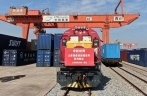 China-Europe freight train from Turkmenistan arrives at China’s Xi’an