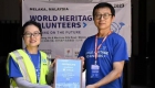 中建志愿者参与马六甲世界遗产保护