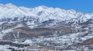 青海互助：雪后乡村银装素裹