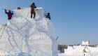 哈尔滨太阳岛雪博会雪建工作持续推进