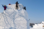 哈尔滨太阳岛雪博会雪建工作持续推进