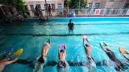 暑期爱心公益游泳班开班