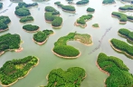 Islands add charm to enchanting Tunliu Reservoir in Guangxi