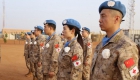 中国第十批赴马里维和医疗分队悼念蓝盔忠魂