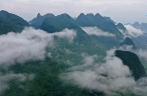 广西融安：云雾环绕生态美