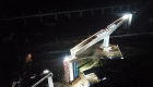 贵南高铁引入贵阳枢纽铁路尖坡寨特大桥转体成功