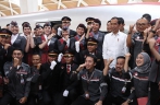 印尼总统佐科乘坐雅万高铁