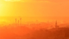 埃及开罗：夕阳“作画”